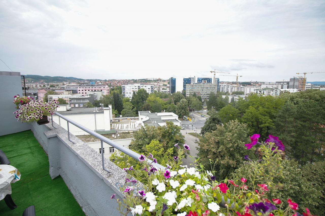 Apartman Penthaus U Strogom Centru Banja Luke Banyaluka Dış mekan fotoğraf